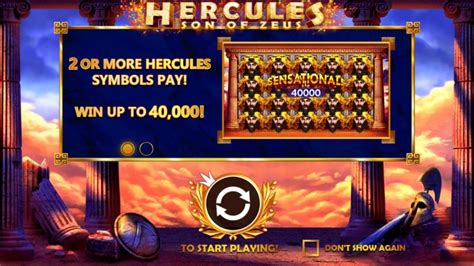 recensione slot hercules son of zeus|Hercules: Son of Zeus Slot Review & Demo .